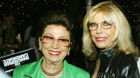 Nancy Sinatra Sr. et sa fille la chanteuse Nancy Sinatra