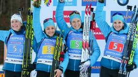Les Bleues deuxièmes à Ruhpolding