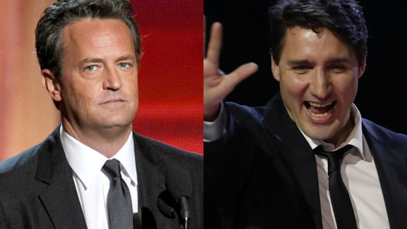 Matthew Perry et Justin Trudeau ont fréquenté la même école au Canada.