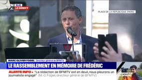 Marc-Olivier Fogiel, directeur général de BFMTV rend hommage à Frédéric, notre journaliste tué en Ukraine