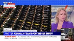 Marina Ovsiannikova, journaliste et dissidente russe, sur le discours de Vladimir Poutine: "Il inverse la réalité et crée une réalité parallèle"