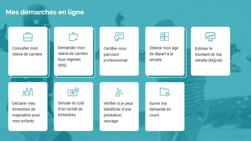 Le site de l'assurance retraite permet d'effectuer plusieurs démarches Le site de l'assurance retraite permet d'effectuer plusieurs démarches