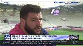 Rabah Slimani : "Une dernière chance de partir avec un titre" pour le Stade Français