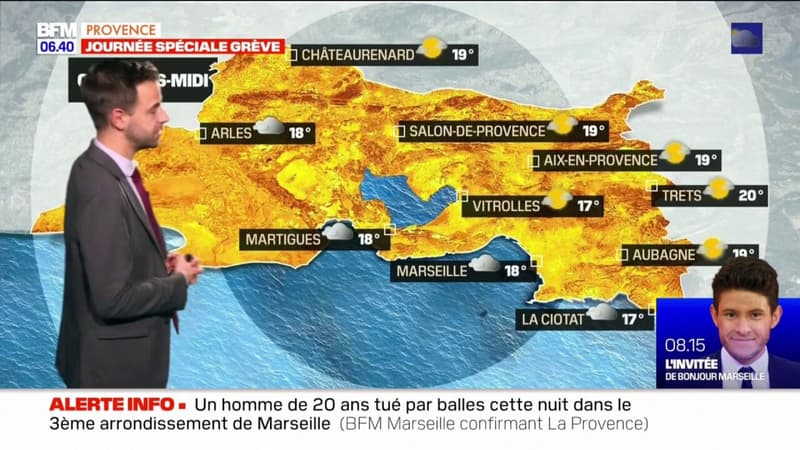 Météo Bouches-du-Rhône: un jeudi pluvieux et gris, 18°C à Marseille