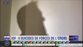 9 suicides en Ile-de-France parmi les forces de l'ordre: un compteur de la honte" selon Arnaud, policier à Paris depuis 20 ans