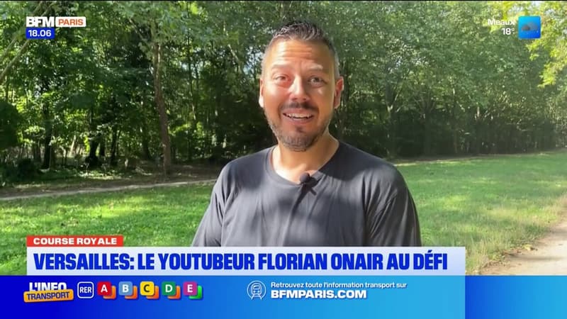 Course royale de Versailles: le Youtubeur Florian OnAir poursuit sa préparation (1/1)