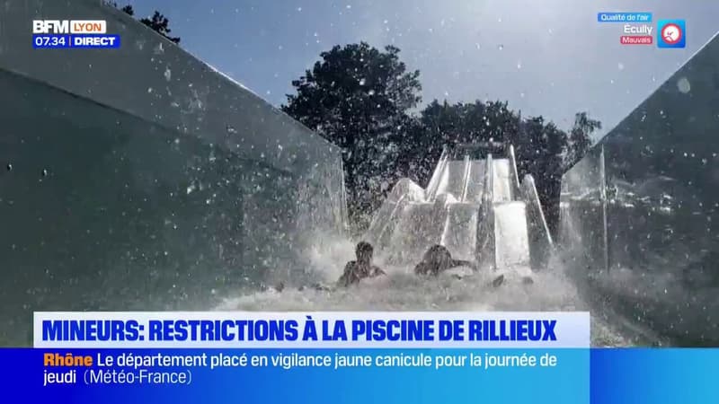Mineurs : Restrictions à la piscine de Rillieux-la-Pape