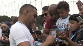 Ambiance chaleureuse à l’entraînement de l’OM