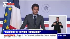 Gabriel Attal, porte-parole du gouvernement: "Jusqu'au 31 juillet, si la situation s'aggravait brutalement, (...)  nous pourrons prendre des décrets déclarant l'état d'urgence sanitaire"