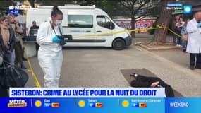 Sisteron : Crime au lycée pour la nuit du droit 