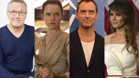 Laurent Ruquier, Daisy Ridley, Jude Law et Melania Trump au coeur de l'actualité de la semaine