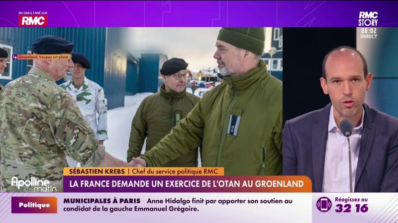 La France demande un exercice de l'OTAN au Groenland