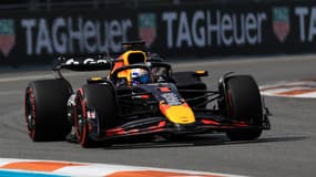 Max Verstappen (Red Bull), au GP de Miami le 3 mai 2025
