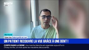 Un patient recouvre la vue grâce à un morceau de dent