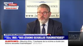 Meurtre d'Iris: le procureur de Lorient affirme que le suspect "a chargé Iris sur son épaule" 