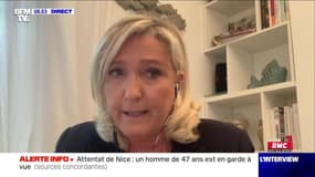 Marine Le Pen face à Apolline de Malherbe en direct - 30/10
