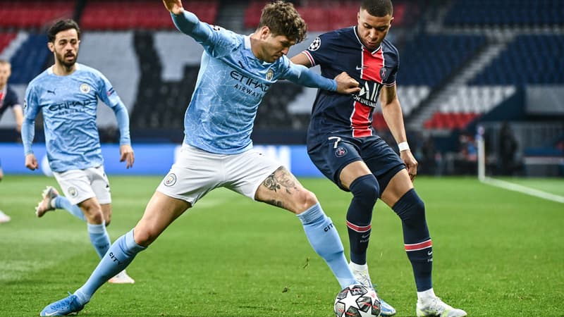 Manchester City-PSG: Stones aime jouer contre Neymar ou Mbappé pour "montrer ses qualités"