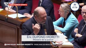 LIGNE ROUGE - Le Rassemblement national, adversaire politique favori d'Éric Dupond-Moretti