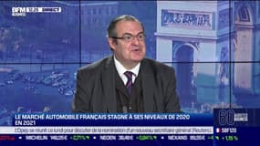 Le marché automobile français reste historiquement bas en 2021