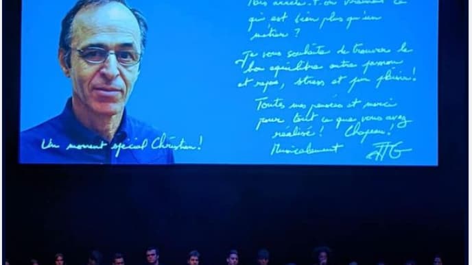 Le professeur de musique a reçu une note de Jean-Jacques Goldman