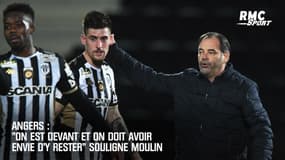 Angers : "On est devant et on doit avoir envie d’y rester" souligne Moulin 