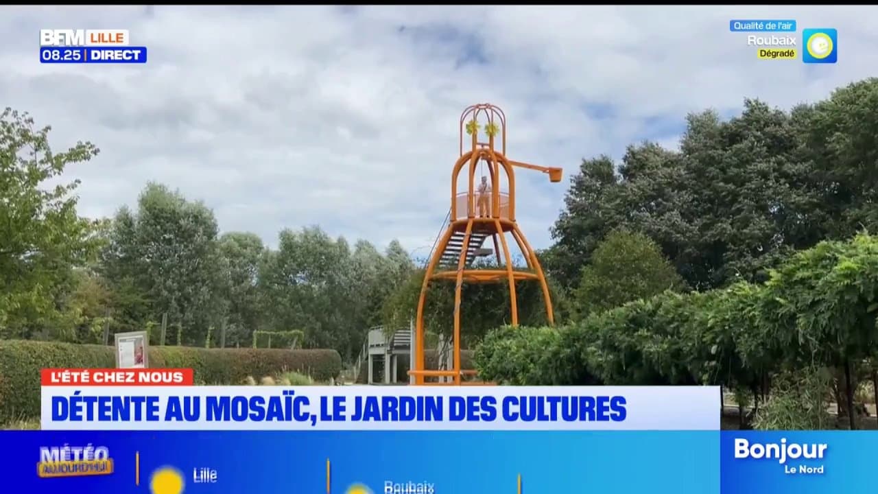 L'été chez nous au jardin Mosaïc près de Lille