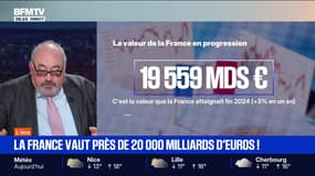 BFM éco : La France vaut près de 20 000 milliards d'euros ! - 07/11