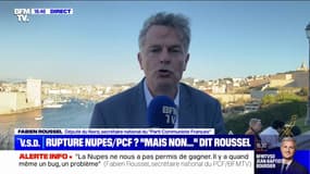 Fabien Roussel (PCF), à propos de la Nupes: "On a besoin de s'additionner et pas de marcher l'un sur l'autre"