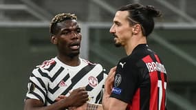 Zlatan Ibrahimovic et Paul Pogba