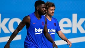 Umtiti et Griezmann