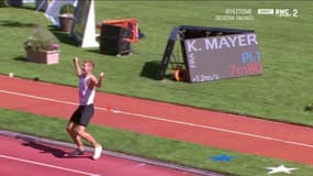 EXCLU : Le saut fantastique de Kevin Mayer ... qui a pulvérisé de 15 centimètres son record à la longueur !