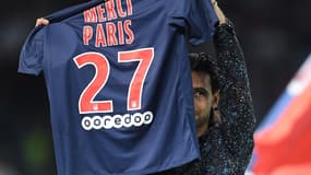 Javier Pastore dit au revoir au Parc des Princes.