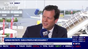 Bourget 2023: "On va doubler les équipes d'ici la fin de l'année" indique Bruno Fichefeux, directeur du programme SCAF pour Airbus