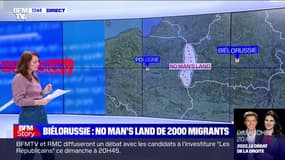 Un no man's land de 2000 migrants à la frontière entre la Pologne et la Biélorussie