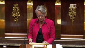 Élisabeth Borne: "Est-ce un gouvernement où siègeraient côte à côte Marine Le Pen et Mathilde Panot que vous proposez aux Français?"