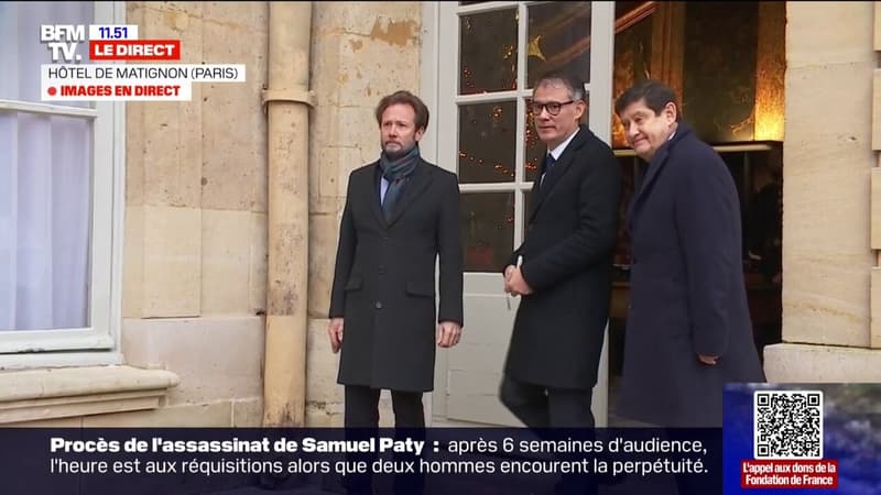 Matignon: Olivier Faure, Boris Vallaud et Patrick Kanner rencontrent François Bayrou