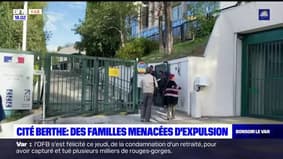 Cité Berthe: un rassemblement contre l'expulsion d'une dizaine de familles