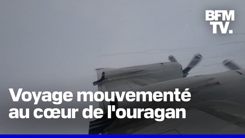 Un équipage secoué alors qu'il survole l'ouragan Milton pour collecter des données