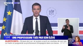 Enseignante mortellement poignardée à Saint-Jean-de-Luz: Olivier Véran annonce que le "ministre de l'Education nationale, Pap Ndiaye, se rendra sur place dès aujourd'hui" 