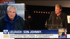 "Ma dernière déclaration d'amour à Johnny, c'était de filmer", Claude Lelouch
