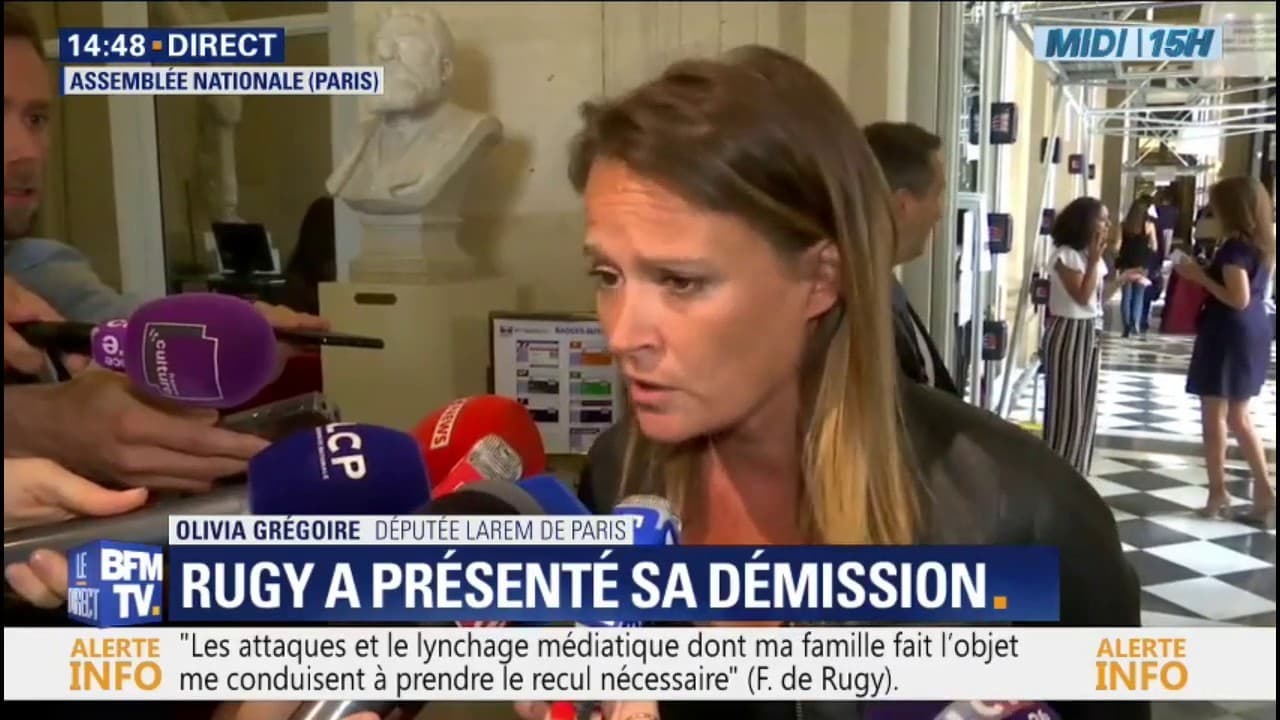Je Pense Que Francois De Rugy Est A Bout Estime La Deputee Olivia Gregoire Larem