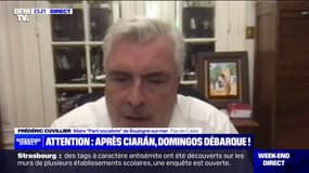 Inondations dans le Pas-de-Calais: "Nous avons des niveaux qui dépassent le seuil maximal rencontré depuis plus de trente ans", indique Frédéric Cuvillier, maire de Boulogne-sur-Mer (Pas-de-Calais)