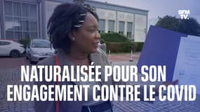 Aide-soignante d'origine haïtienne en première ligne de la crise sanitaire, Jolitha vient d'être naturalisée française