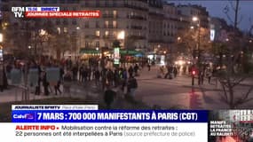 Paris : 81 000 manifestants pour la préfecture - 07/03