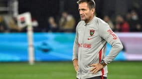 L'entraîneur de Toulon, Franck Azéma, avant le match de Top 14 contre Clermont, le 7 novembre 2021 au Stade Marcel-Michelin