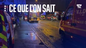 Un incendie s'est déclaré vers 3h du matin dans un immeuble de Vaulx-en-Velin, près de Lyon.