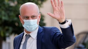 Le ministre de l'Education nationale Jean-Michel Blanquer à l'Elysée à Paris le 19 juillet 2021