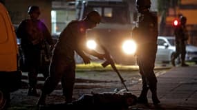 Un manifestant interpellé à Santiago de Chile