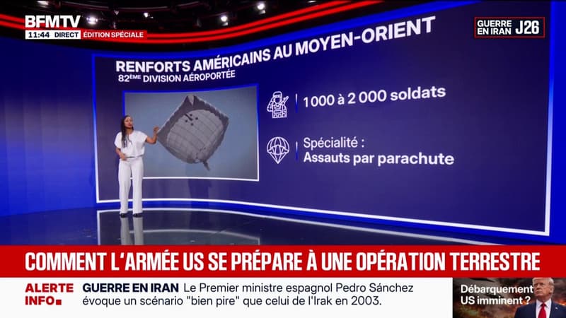 LES ÉCLAIREURS - L'armée américaine prépare l'arrivée de renforts au Moyen-Orient