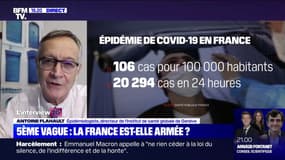 Covid-19: "Avec la levée du frein estival, le pass sanitaire n'est pas suffisant", explique l'épidémiologiste Antoine Flahault